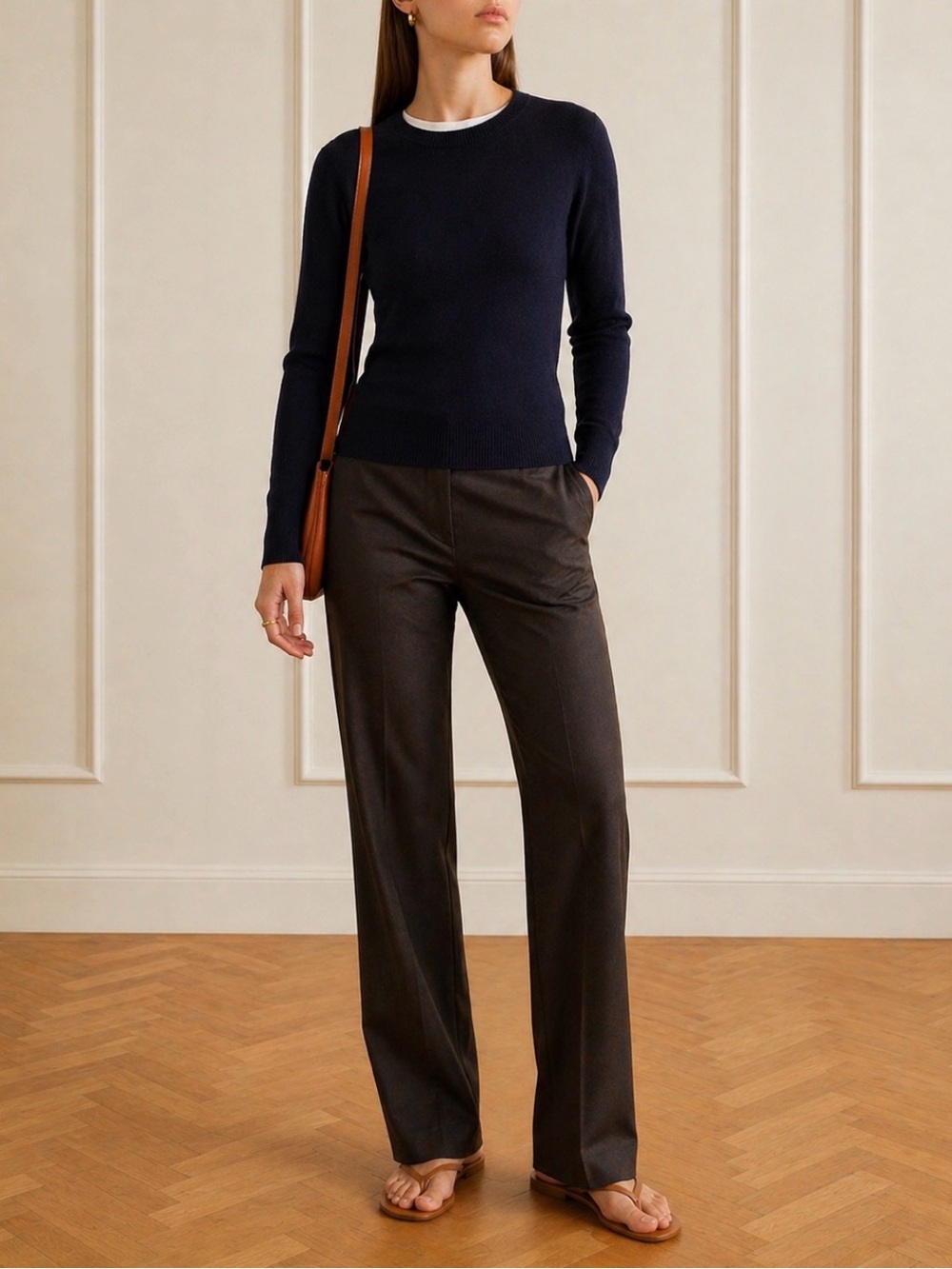 J. Crew | Cashmere Navy Blue Men's Sweater | XS
